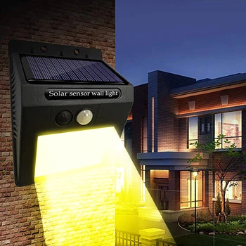 Solar Lights Outdoor Wireless 30 LED 3 modes Solar Motion Sensor Lights,Waterproof Security Lights for Outdoor Wall warm white
Solar Lights Outdoor Wireless 30 LED 3 modes Solar Motion Sensor Lights,Waterproof Security Lights for Outdoor Wall warm white