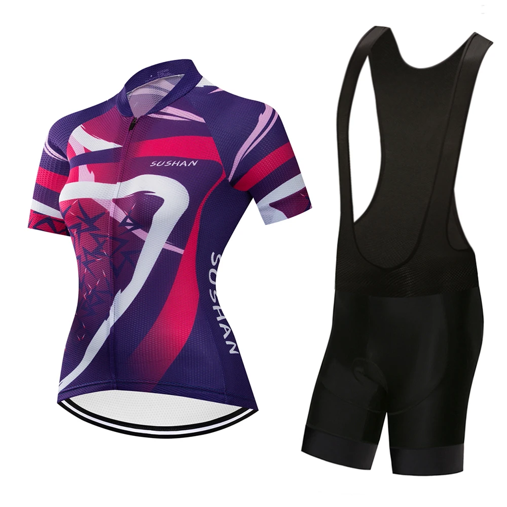 Women bike clothing 2019 Summer breathable cycling jersey set Maillot mtb female dress Pro bicycle clothes sport suit uniform
Women bike clothing 2019 Summer breathable cycling jersey set Maillot mtb female dress Pro bicycle clothes sport suit uniform