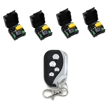 AC 220V 1CH Wireless Remote Control Switch 1CH Relay Module Lamp Light LED Bulb Wireless Switch and Transmitter 315/433Mhz
AC 220V 1CH Wireless Remote Control Switch 1CH Relay Module Lamp Light LED Bulb Wireless Switch and Transmitter 315/433Mhz