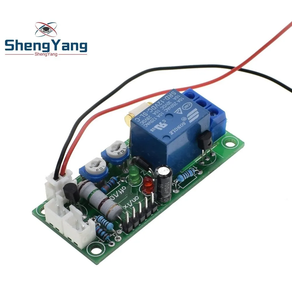 ShengYang 1PCS Vibration Module/ Vibration Sensors Relay Switch Sensitivity and The Time Delay Adjustable (D2A1) 12V
ShengYang 1PCS Vibration Module/ Vibration Sensors Relay Switch Sensitivity and The Time Delay Adjustable (D2A1) 12V