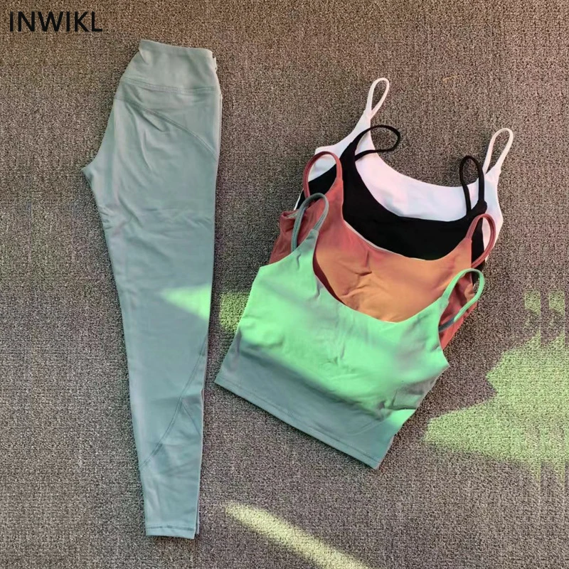 Female Yoga Suit 2 piece sets high waist hip yoga pants beauty back bra Women Fitness Sport wear Gym Workout Crop Top Tracksuit
Female Yoga Suit 2 piece sets high waist hip yoga pants beauty back bra Women Fitness Sport wear Gym Workout Crop Top Tracksuit