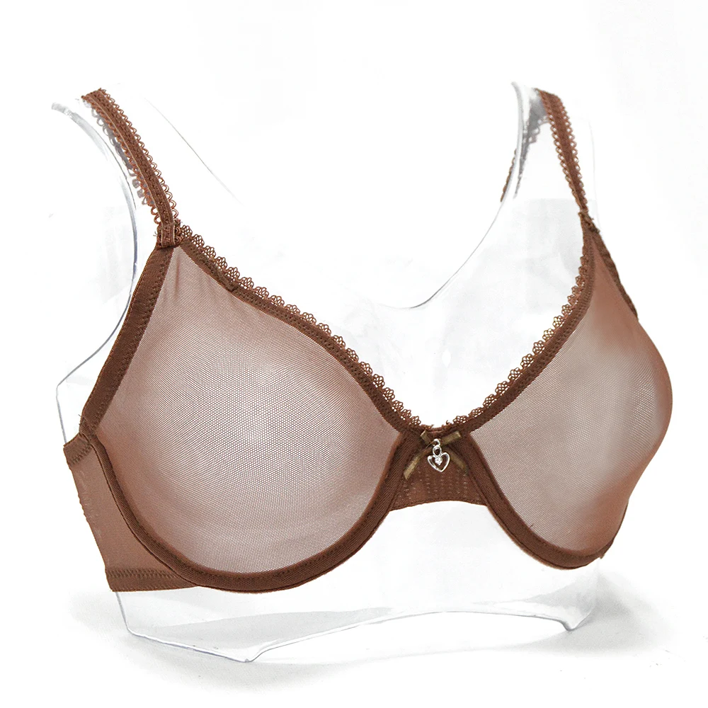 soutien gorge nylon transparent