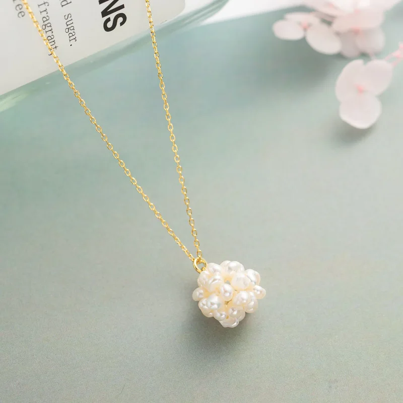 Irregular Natural Freshwater Pearls Pendant 925 Sterling Silver Chain Necklaces for Women Korean Fashion Girls Necklace Jewelry
Irregular Natural Freshwater Pearls Pendant 925 Sterling Silver Chain Necklaces for Women Korean Fashion Girls Necklace Jewelry