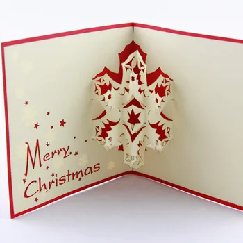 Cubic life christmas snowflake christmas greeting card creative 3D stereo card manual
Cubic life christmas snowflake christmas greeting card creative 3D stereo card manual