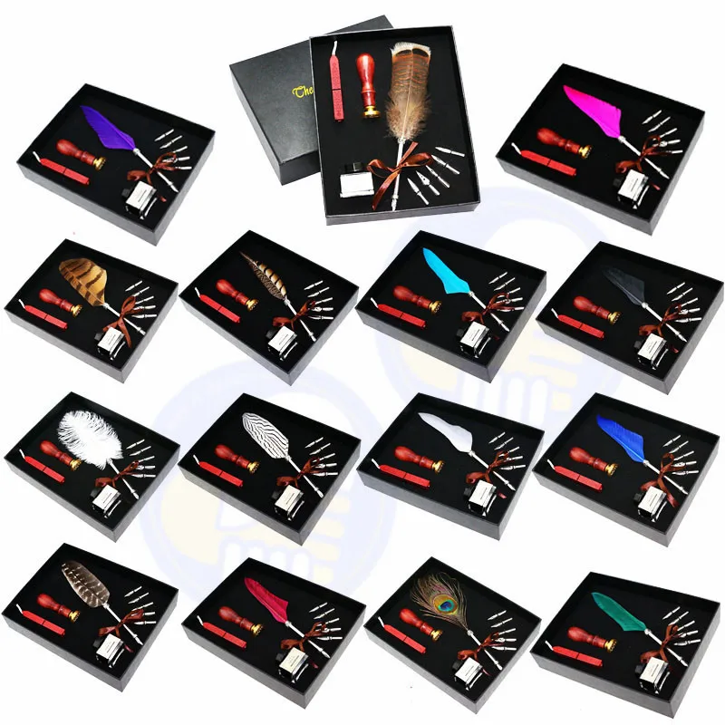Harri Potter Advanced Colorful feather Pen & The Cursed Child Feather Quill Pen Set With HP Sealing Wax Set And Diary Fans Gifts
Harri Potter Advanced Colorful feather Pen & The Cursed Child Feather Quill Pen Set With HP Sealing Wax Set And Diary Fans Gifts