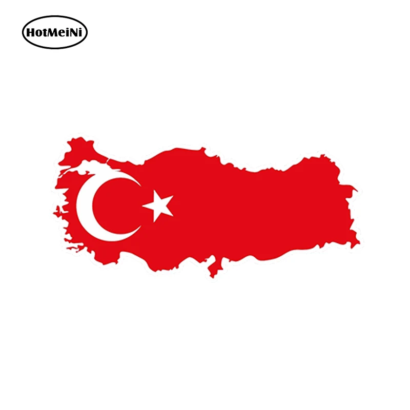 HotMeiNi Car Styling Waterproof Turkey Turkish Map Flag Sticker for Bumper Skateboard Helmet Door Boat Bike Car 13cm x 5.9cm
HotMeiNi Car Styling Waterproof Turkey Turkish Map Flag Sticker for Bumper Skateboard Helmet Door Boat Bike Car 13cm x 5.9cm
