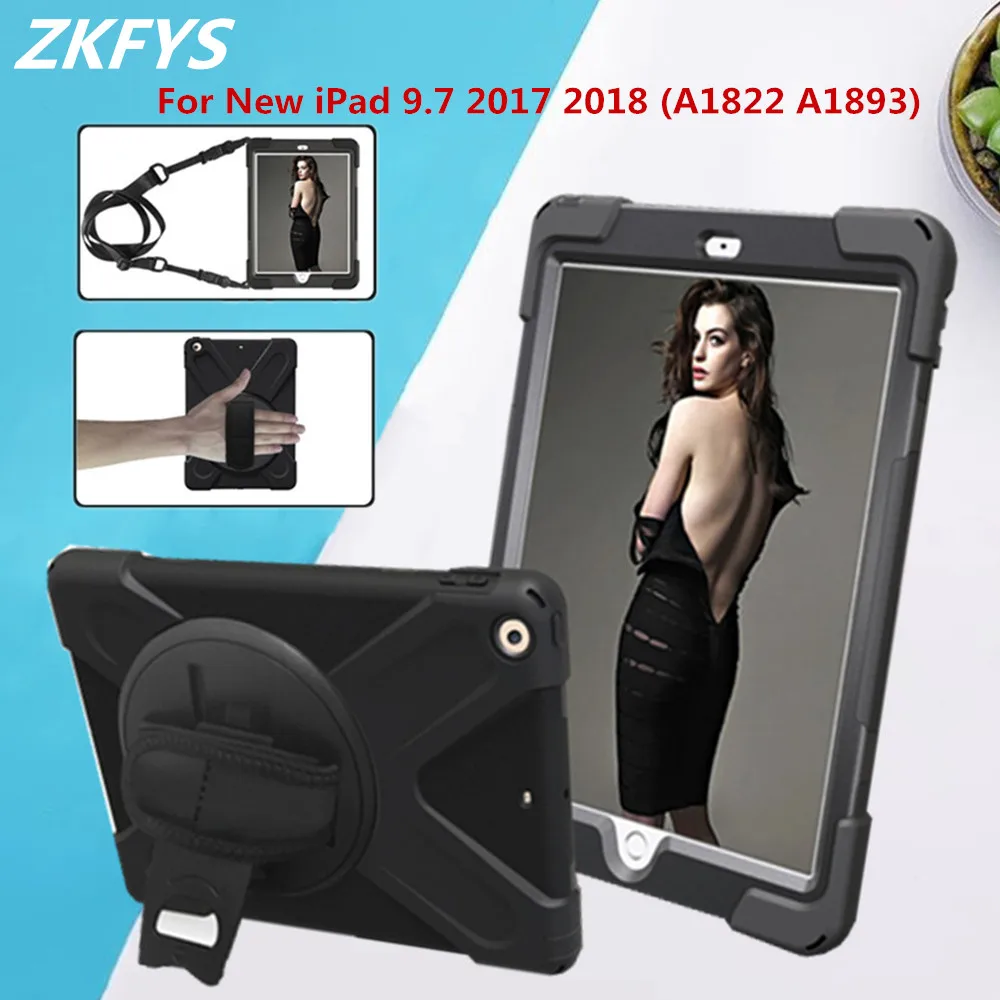 ZKFYS New Armor Kids Safe Silicone Tablet Case For New iPad 9.7 2017 2018 A1822 A1893 Anti-fall Hard Duty Durable Tablet Cover
ZKFYS New Armor Kids Safe Silicone Tablet Case For New iPad 9.7 2017 2018 A1822 A1893 Anti-fall Hard Duty Durable Tablet Cover