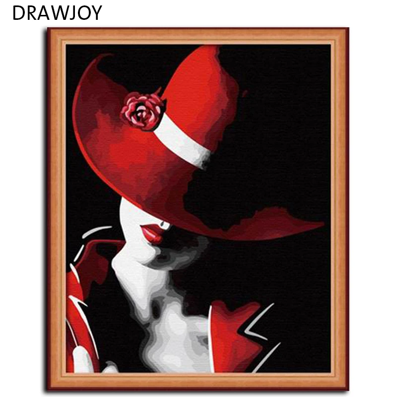 DRAWJOY Frameless Pictures Paint By Numbers DIY Digital Canvas Oil Painting Wall Art Home Decoration Beauty Lady 40*50cm G013
DRAWJOY Frameless Pictures Paint By Numbers DIY Digital Canvas Oil Painting Wall Art Home Decoration Beauty Lady 40*50cm G013