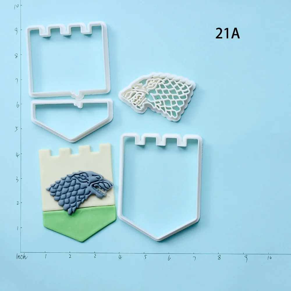 Game of Thrones Series Cookie Cutter Set Custom Made 3D Printed Fondant Cutter Cake Decorating Tools Cake Molds
Game of Thrones Series Cookie Cutter Set Custom Made 3D Printed Fondant Cutter Cake Decorating Tools Cake Molds