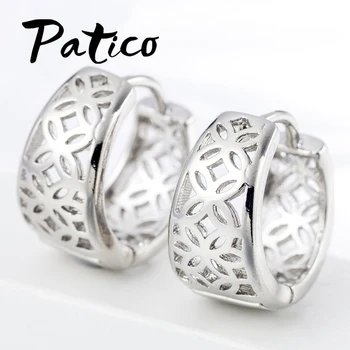 Hollow Vintage Flower Shape Hoop Earrings 925 Sterling Silver Women Fashion Style Jewelry Earrings For Sale
Hollow Vintage Flower Shape Hoop Earrings 925 Sterling Silver Women Fashion Style Jewelry Earrings For Sale