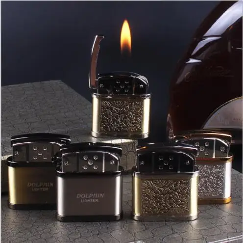 Creative lighter, gas inflate, open fire creative metal gas lighter
Creative lighter, gas inflate, open fire creative metal gas lighter