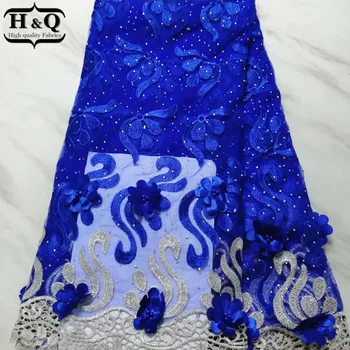 Royal Blue African Guipure Lace Tulle Lace With Beads 3D Applique Lace Fabric With Stones 5 Yards/Piece For Tailored Long Dress
Royal Blue African Guipure Lace Tulle Lace With Beads 3D Applique Lace Fabric With Stones 5 Yards/Piece For Tailored Long Dress