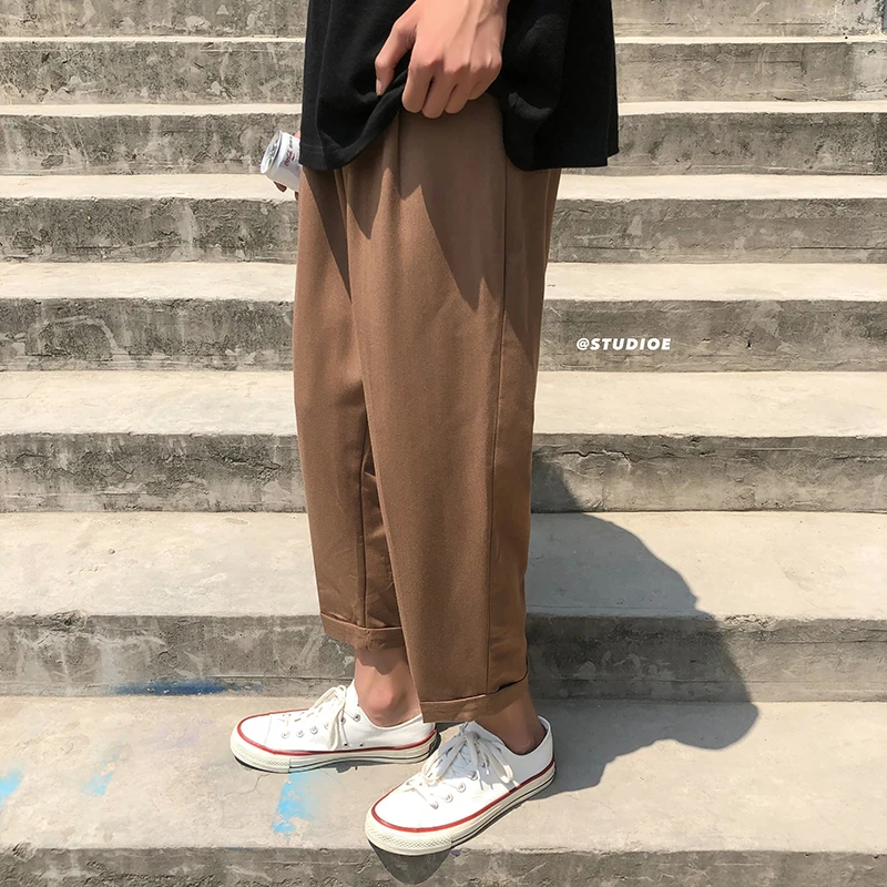 2019 Summer New Students Quality Couple Sports Retro Loose Solid Color Straight Wild Casual Pants Streetwear
2019 Summer New Students Quality Couple Sports Retro Loose Solid Color Straight Wild Casual Pants Streetwear