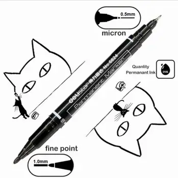 12pcs/lot Fine Line Marker pen draw liners micron neelde craft alcohol based dual tip 5mm&1mm art graphics pen sketch marker Set
12pcs/lot Fine Line Marker pen draw liners micron neelde craft alcohol based dual tip 5mm&1mm art graphics pen sketch marker Set