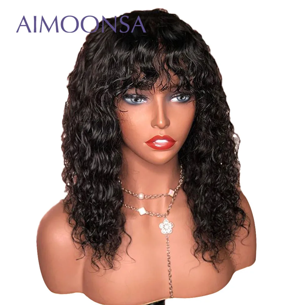 Curly Lace Front Wig With Bangs 13x6 Deep Part Lace Front Human Hair Wigs Bang Wig 360 Lace Frontal Wig 150% Density Remy
Curly Lace Front Wig With Bangs 13x6 Deep Part Lace Front Human Hair Wigs Bang Wig 360 Lace Frontal Wig 150% Density Remy