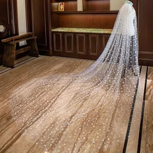 Hot Sale 4 Meters Long Wedding Bridal Veils Lace with Comb Party Accessories 2020 In Stock
Hot Sale 4 Meters Long Wedding Bridal Veils Lace with Comb Party Accessories 2020 In Stock