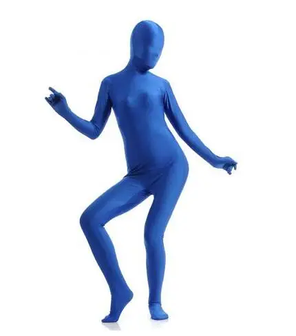 New 2017 Zentai Full Suit Sexy Lycra Spandex Blinded Long Sleeve Bodysuit Jumpsuit Women Men Catsuit Halloween Zentai Costume
New 2017 Zentai Full Suit Sexy Lycra Spandex Blinded Long Sleeve Bodysuit Jumpsuit Women Men Catsuit Halloween Zentai Costume