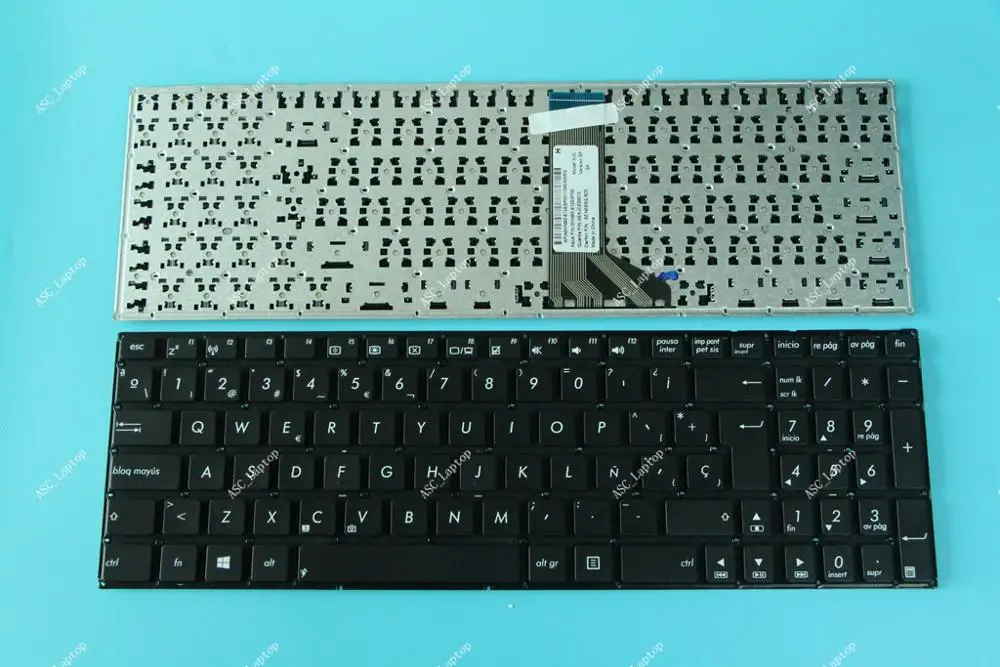 Новая испанская клавиатура SP Teclado для ноутбука ASUS F551C F551CA F551M F551MA F551MAV, черная, без рамки
Новая испанская клавиатура SP Teclado для ноутбука ASUS F551C F551CA F551M F551MA F551MAV, черная, без рамки