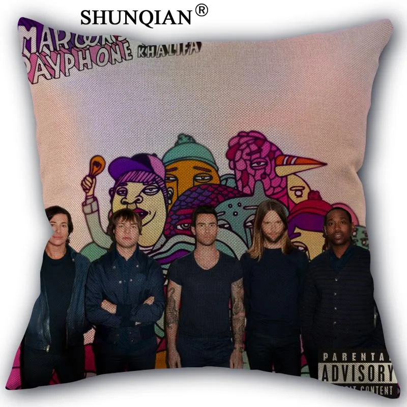 maroon 5 Pillowcase Cotton Linen Square Zippered Pillow Cover Unique Design Customize Your Picture 45x45cm one side
maroon 5 Pillowcase Cotton Linen Square Zippered Pillow Cover Unique Design Customize Your Picture 45x45cm one side