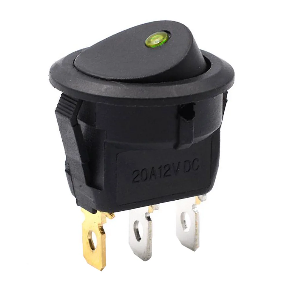 Car Auto 12V 3 Pins Car Auto Cover LED SPST Toggle Rocker Switch Control travel foot yacht rocker switch 4 Colors to Choose
Car Auto 12V 3 Pins Car Auto Cover LED SPST Toggle Rocker Switch Control travel foot yacht rocker switch 4 Colors to Choose