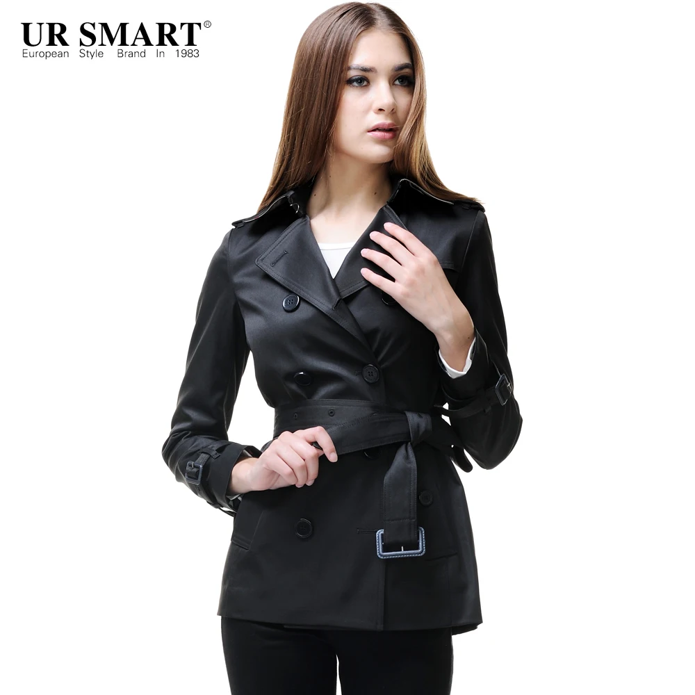 URSMART 2015 winter new short section of double-breasted women windbreaker listed black women windbreaker jacket
URSMART 2015 winter new short section of double-breasted women windbreaker listed black women windbreaker jacket