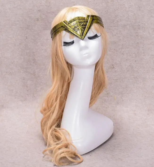 Christmas Wonder Woman headband Tiara Crown Headdress Cosplay Headwear Comic Costume Props Prop Gold Silver party favor
Christmas Wonder Woman headband Tiara Crown Headdress Cosplay Headwear Comic Costume Props Prop Gold Silver party favor