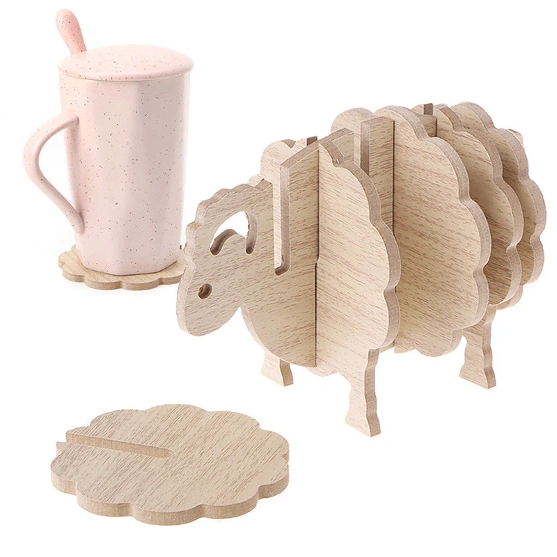 Creative Wood Tableware Mat Creative Multiple Pieces Little Lamb Desktop Decorations And Coaster Accessories
Creative Wood Tableware Mat Creative Multiple Pieces Little Lamb Desktop Decorations And Coaster Accessories