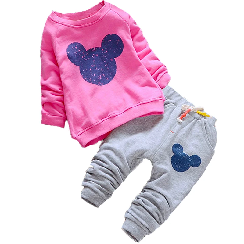 Baby Girl Clothes 2018 Spring Infant Clothing Sets Cartoon Minnie Mickey Printted Sweatshirts+Casual Pants 2Pcs for Baby Clothes
Baby Girl Clothes 2018 Spring Infant Clothing Sets Cartoon Minnie Mickey Printted Sweatshirts+Casual Pants 2Pcs for Baby Clothes