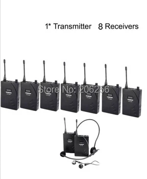 New Hot Takstar UHF-938 Wireless Teaching Training Visit Tourism Tour Guide System wholesale 1 Transmitter + 8 Receivers Cheaper
New Hot Takstar UHF-938 Wireless Teaching Training Visit Tourism Tour Guide System wholesale 1 Transmitter + 8 Receivers Cheaper