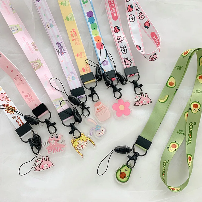 Multi-function Mobile Phone Straps Rope Cute Cartoon Pattern Strap Neck Lanyards For Phone Case Hang Rope Lariat For Name Card
Multi-function Mobile Phone Straps Rope Cute Cartoon Pattern Strap Neck Lanyards For Phone Case Hang Rope Lariat For Name Card