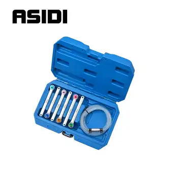 7pc Brake Bleed Universal Wrench Set Bleeding Brake & Hydraulic Clutch Systems7,8,9,10,11,12mm For Many Cars
7pc Brake Bleed Universal Wrench Set Bleeding Brake & Hydraulic Clutch Systems7,8,9,10,11,12mm For Many Cars