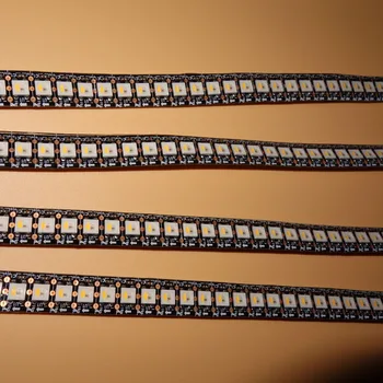 1m DC5V SK6812-RGBW(warm white) led addressable pixel strip;144leds/m;waterproof by silicon coating;IP65;BLACK PCB
1m DC5V SK6812-RGBW(warm white) led addressable pixel strip;144leds/m;waterproof by silicon coating;IP65;BLACK PCB