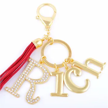 Feng Shui "RICH" Key chain Metal Letter Rhinestone Keychains Ring With Tassel Charm Amulet Or Handbag Hanging W1220
Feng Shui "RICH" Key chain Metal Letter Rhinestone Keychains Ring With Tassel Charm Amulet Or Handbag Hanging W1220