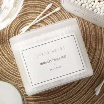 300Pcs Disposable Double-Headed Cotton Swabs Buds Tipped Round Multipurpose Applicators Safe Paper Stick Ear Cleaning Tools
300Pcs Disposable Double-Headed Cotton Swabs Buds Tipped Round Multipurpose Applicators Safe Paper Stick Ear Cleaning Tools