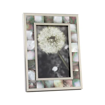 

Fashionable Hand-made Home Deco Natural Seashell Photo Frames, Shell Framing Display YSPF-019