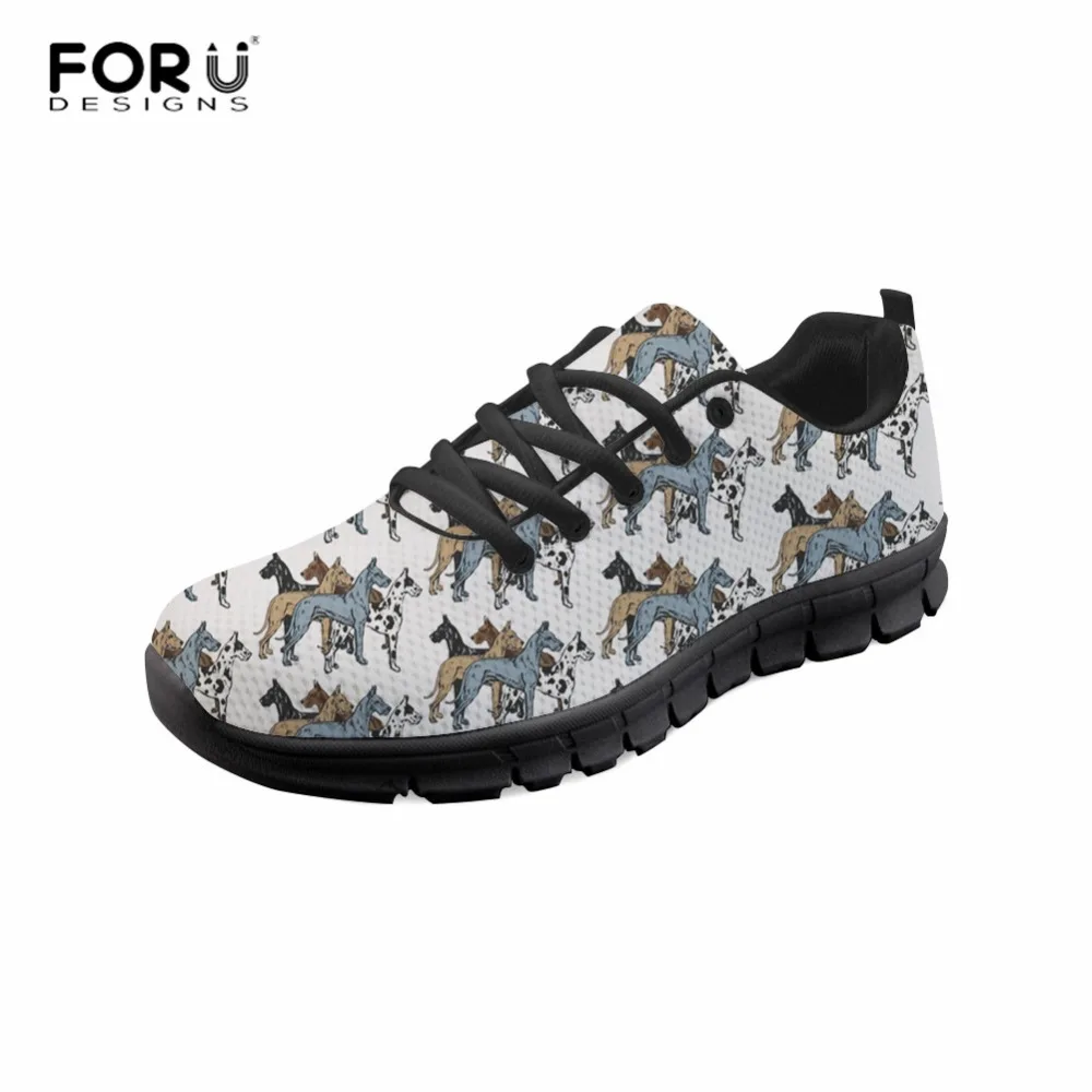 FORUDESIGNS Spring Girl New Fashion Brand Shoes Great Dane Prints Women Sneaker Shoes Breathable Shoes Lightweight Mesh Shoes
FORUDESIGNS Spring Girl New Fashion Brand Shoes Great Dane Prints Women Sneaker Shoes Breathable Shoes Lightweight Mesh Shoes