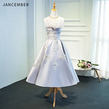 JANCEMBER Cocktail Dresses Gray And Red Backless Lace Up Back Knee-Length And Floor-Length Shell Strapless Neck vestido cocktail
JANCEMBER Cocktail Dresses Gray And Red Backless Lace Up Back Knee-Length And Floor-Length Shell Strapless Neck vestido cocktail