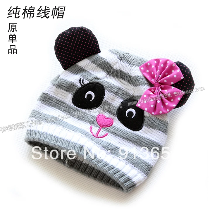 autumn winter 2019 new kids accessories baby hats & caps Knitting hat Female baby cartoon panda striped Knitted cap girls hats
autumn winter 2019 new kids accessories baby hats & caps Knitting hat Female baby cartoon panda striped Knitted cap girls hats