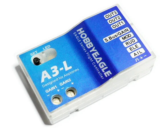 New EAGLE A3 Aeroplane Flight Controller/ Stabilizer A3-L (for fixed-wing airplanes)
New EAGLE A3 Aeroplane Flight Controller/ Stabilizer A3-L (for fixed-wing airplanes)