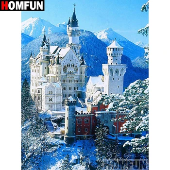 HOMFUN Full Square/Round Drill 5D DIY Diamond Painting "Castle scenery" Embroidery Cross Stitch 5D Home Decor Gift A16301
HOMFUN Full Square/Round Drill 5D DIY Diamond Painting "Castle scenery" Embroidery Cross Stitch 5D Home Decor Gift A16301