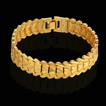Mens Braclets 2017 Wholesale Braslet Heart Gold Color 15MM 19CM Chunky Big Chain Bracelets Bangles for Men Gifts
Mens Braclets 2017 Wholesale Braslet Heart Gold Color 15MM 19CM Chunky Big Chain Bracelets Bangles for Men Gifts