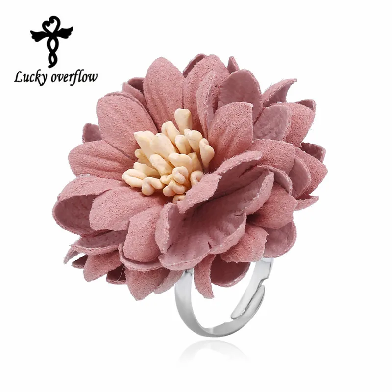 4 Color New Design Bohemian Style Fabric Floral Rings Daisy Handmade Elegant Flower Ring For Women Femme Flower Ring
4 Color New Design Bohemian Style Fabric Floral Rings Daisy Handmade Elegant Flower Ring For Women Femme Flower Ring