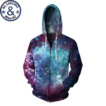 Mens Hooded Fleece Sweatshirts 2018 New 3D Space Galaxy Print Zipper Hoodies Sweatshirt Men Women Hip Hop Streetwear Hoody Tops
Mens Hooded Fleece Sweatshirts 2018 New 3D Space Galaxy Print Zipper Hoodies Sweatshirt Men Women Hip Hop Streetwear Hoody Tops