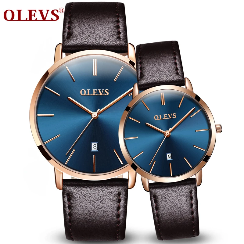 2018 Luxury Brand Lover's Watches Pair Waterproof Couples Simple classic Watches Genuine leather Wristwatches Relogio Feminino
2018 Luxury Brand Lover's Watches Pair Waterproof Couples Simple classic Watches Genuine leather Wristwatches Relogio Feminino