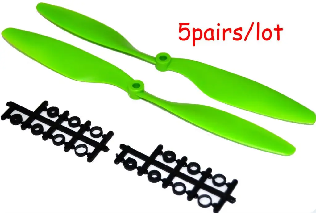 LHM061 2 pairs 10" Blade Propeller 1045 RC 4-axis X-axis Aircraft UFO Airplane quadcopter Green
LHM061 2 pairs 10" Blade Propeller 1045 RC 4-axis X-axis Aircraft UFO Airplane quadcopter Green