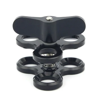 Three-Hole Butterfly Clamp Clamp Light Arm Clip Light Arm Ball Clip Diving Equipment Sports Camera For Diving Photography Vide
Three-Hole Butterfly Clamp Clamp Light Arm Clip Light Arm Ball Clip Diving Equipment Sports Camera For Diving Photography Vide