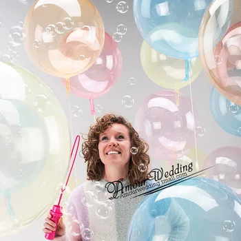 3pcs 18inch Transparent Multicolor Bobo Balloons Crystal Clearz Bubble Balloons Birthday Party Decoration Marriage Decorations
3pcs 18inch Transparent Multicolor Bobo Balloons Crystal Clearz Bubble Balloons Birthday Party Decoration Marriage Decorations