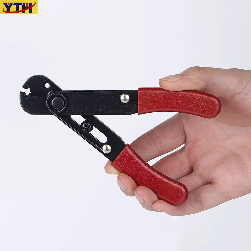 YTH 108 Wire Stripper 0.2-4 Square Nut Adjustable Size 10-30AWG Tools Pliers Cutting Pliers Hand Tools Threaded pliers
YTH 108 Wire Stripper 0.2-4 Square Nut Adjustable Size 10-30AWG Tools Pliers Cutting Pliers Hand Tools Threaded pliers