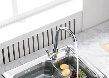 Sink single tank kitchen 304 stainless steel wash basin with sink faucet thickened package Lu 42712
Sink single tank kitchen 304 stainless steel wash basin with sink faucet thickened package Lu 42712