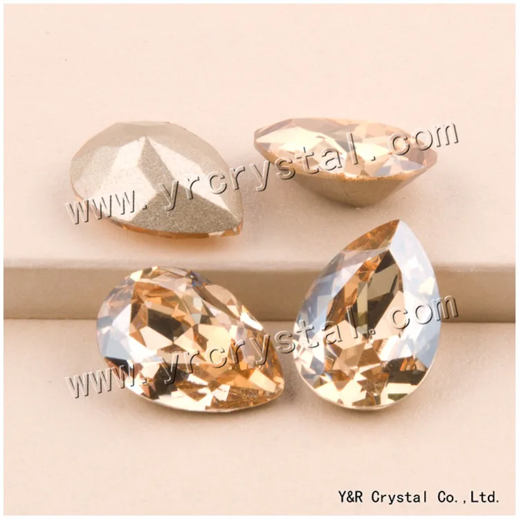 Teardrop Crystal Golden Shadow Glass Stone Beads Pear Crystal Fancy With Claw Settings Jewelry 7x12 10x14 13x18 18x25 20x30mm
Teardrop Crystal Golden Shadow Glass Stone Beads Pear Crystal Fancy With Claw Settings Jewelry 7x12 10x14 13x18 18x25 20x30mm